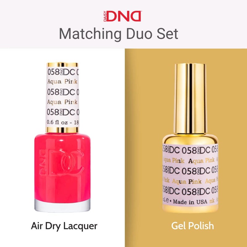 DAISY DND DND DC Gel Polish Set, Blue Collection, UV/LED Gel Polish and Air Dry Nail Lacquer, Matching Chip-Free Polish Duo, 255 Chasing Summer, 0.5 Fl Oz - Image 4
